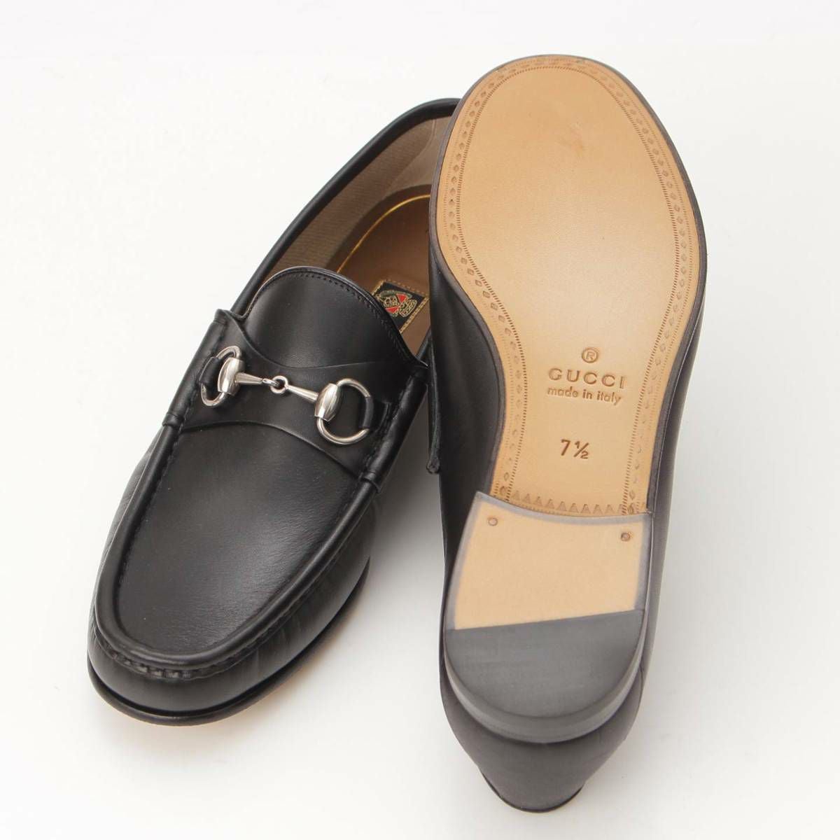 グッチ Gucci 1953 コレクション レザー ホースビットローファー