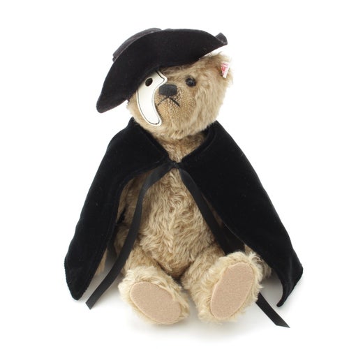 シュタイフ 2007年 オペラ座の怪人 Phantom of the Opera 2000体限定 おもちゃ・玩具 テディベア ぬいぐるみ ベージュ ブラック