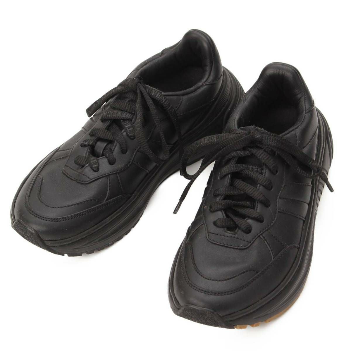 BOTTEGA VENETA レザースニーカー 黒 ボッテガヴェネタ ボッテガヴェネタ Bottega Veneta スピードスター ローカット レザー