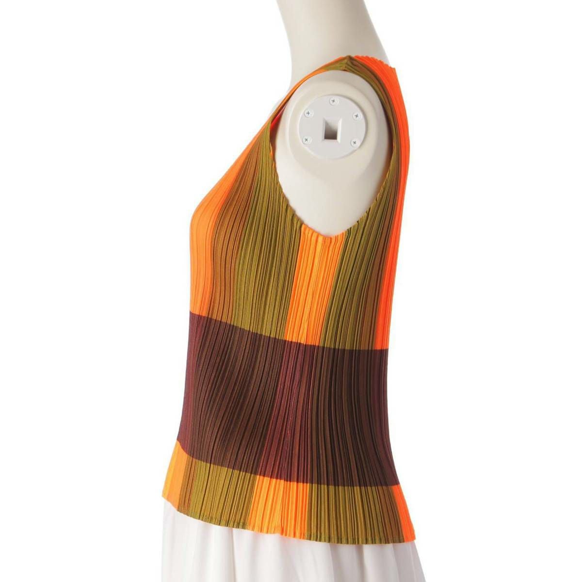 プリーツプリーズ イッセイミヤケ PLEATS PLEASE ISSEY ノースリーブ プリーツプリーズ イッセイミヤケ PLEATS PLEASE ISSEY ノースリーブ