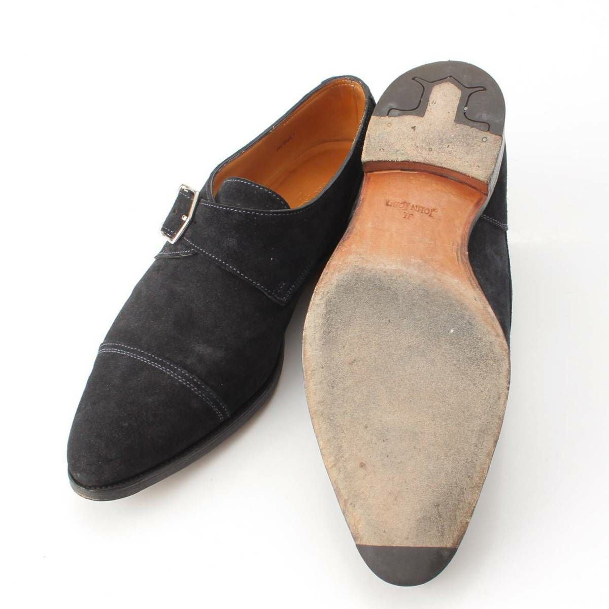 ジョンロブ John Lobb メンズ ブレンウッド スエード シングルモンク