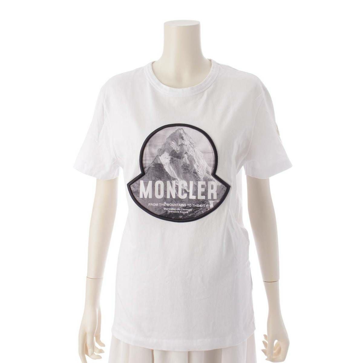 オンラインショップ通販 MONCLER Wロゴワッペン Tシャツ S 