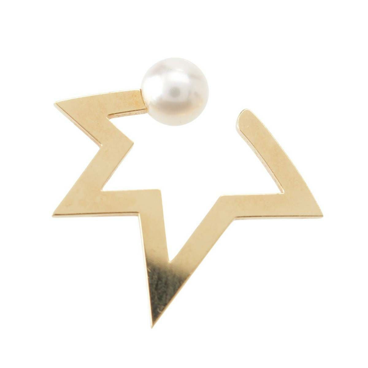 タサキ TASAKI コメット プラス ネオ パール K18YG 片耳 イヤーカフ E