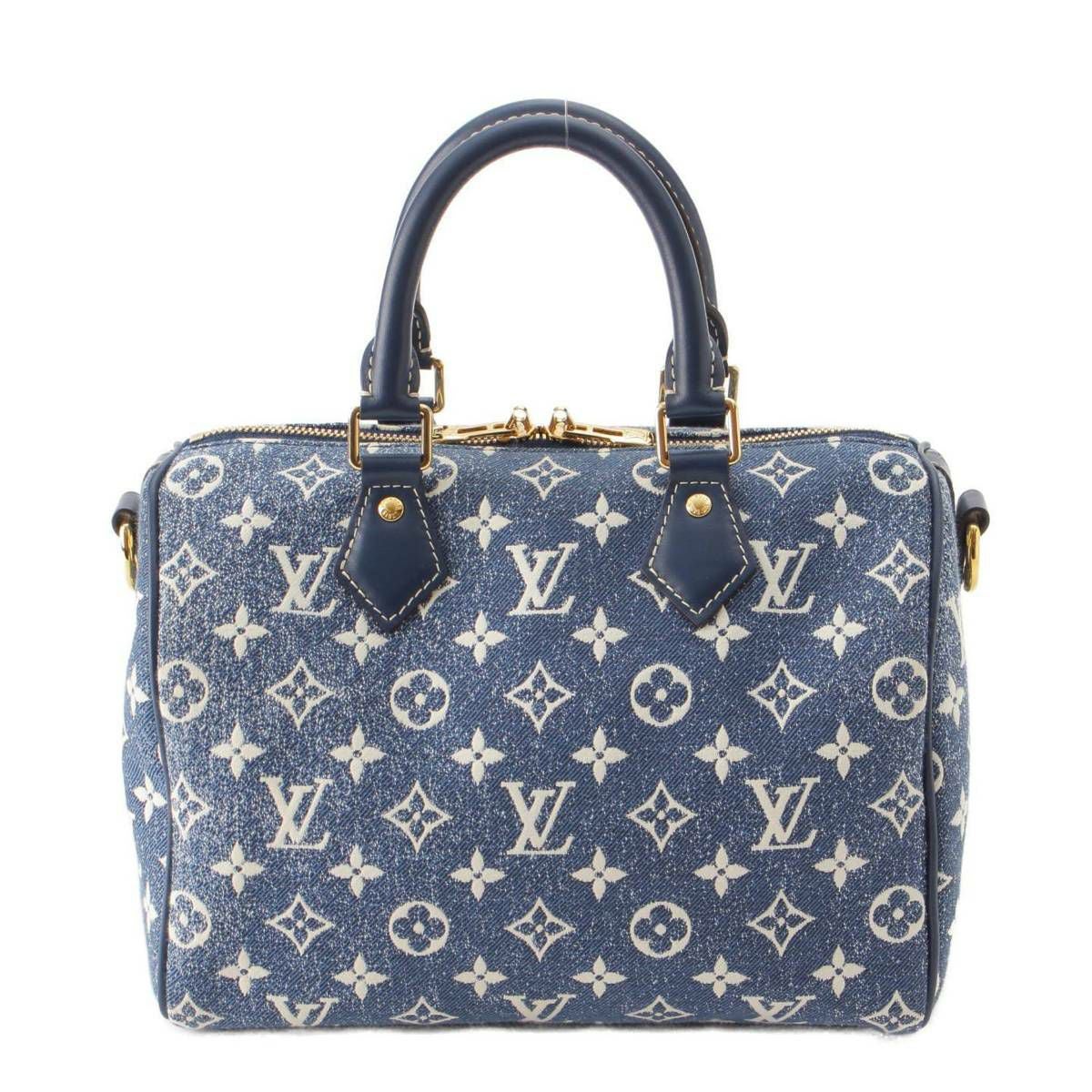 ルイヴィトン Louis Vuitton モノグラム デニム スピーディ バンド