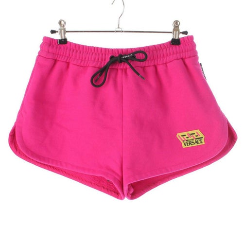 ヴェルサーチェ Versace ラ グレカ LA GRECA ショートパンツ ボトムス 1002414 ピンク 40