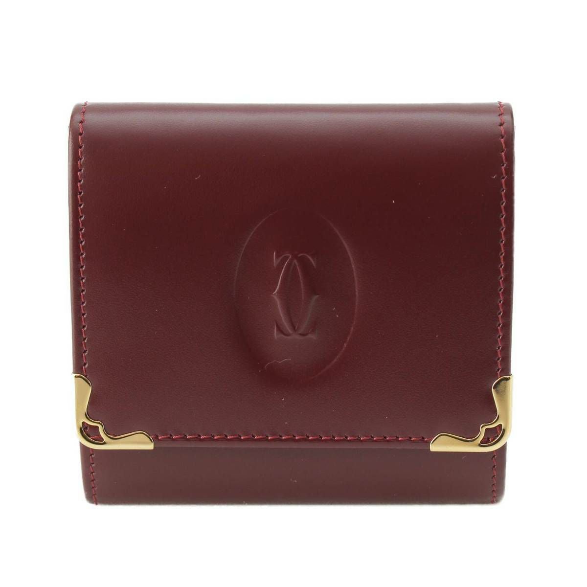 カルティエ Cartier マストライン コインケース ウォレット サイフ