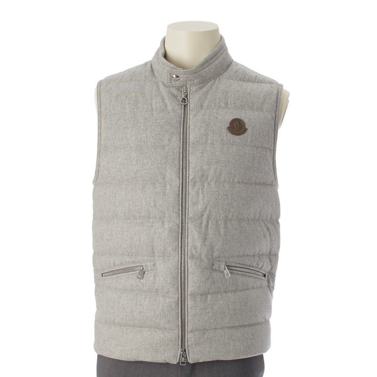 モンクレール Moncler 22年 メンズ Gallienne カシミヤ混 ダウンベスト