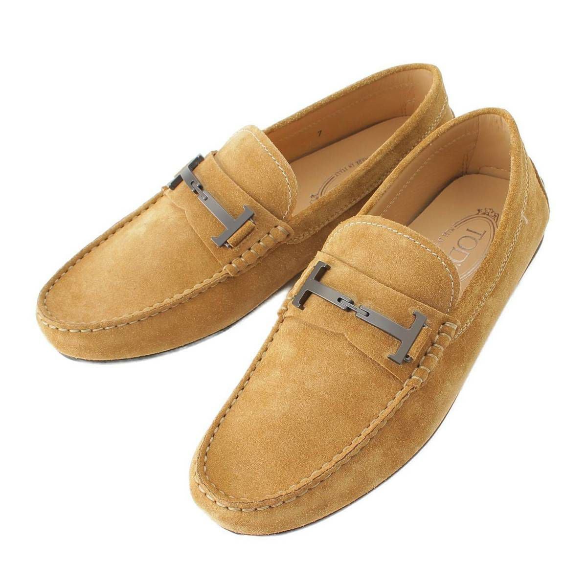 トッズTOD'Sスウェードローファードライビングシューズカーキサイズ7 TOD'S ドライビングシューズ メンズ SIZE 7 (26cm) トッズ – Rehello