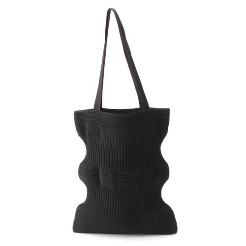 シーエフシーエル CFCL STRATA TOTE BAG ポリエステル ニット トートバッグ ハンド CF005KF035 ブラック