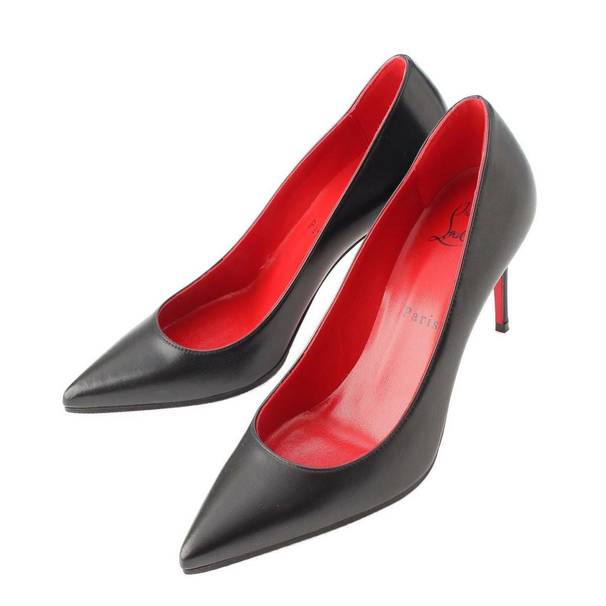 クリスチャンルブタン Christian Louboutin KATE85 レザー ポイン