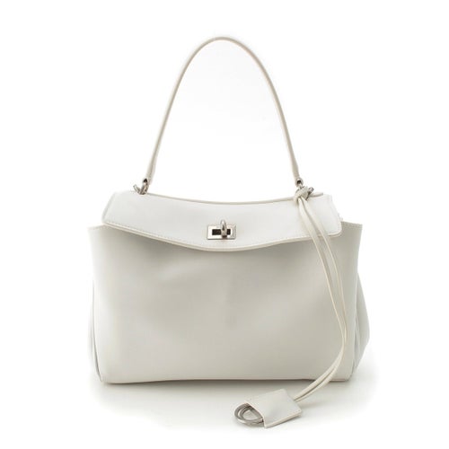 バレンシアガ ロデオ スモール RODEO SMALL レザー 2WAY ハンドバッグ 789779 ホワイト