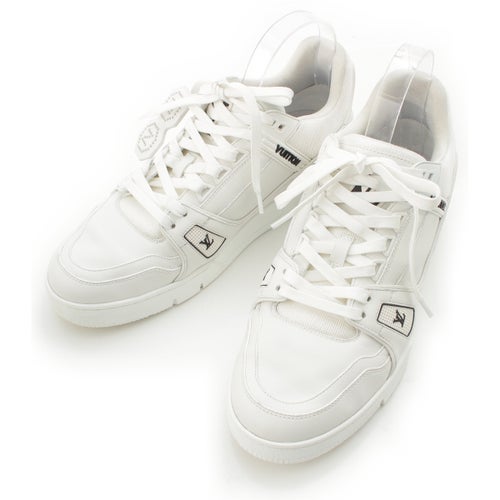 ルイヴィトン NIGO コラボ LV Trainer LVトレイナー スニーカー シューズ ホワイト 7 1/2