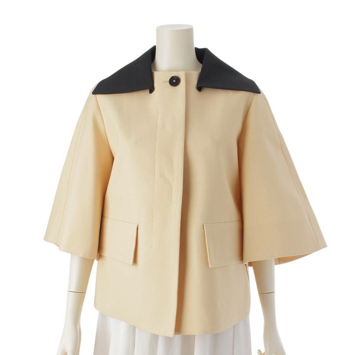 ジルサンダー Jil Sander ナイロン ケープコート ジャケット バイ