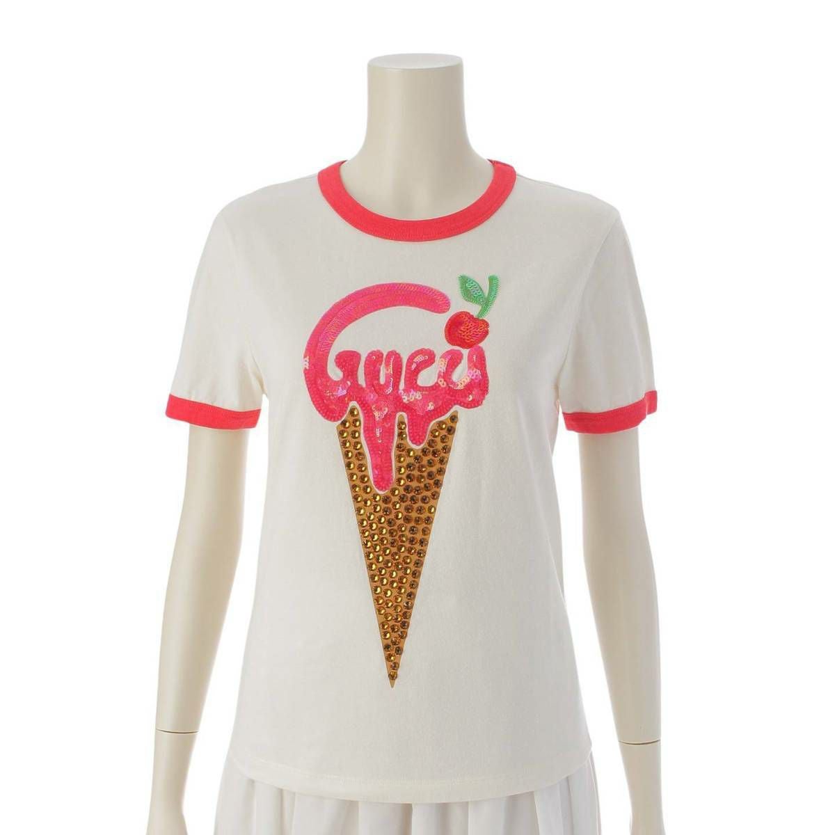グッチ】Gucci コスモゴニー アイスクリーム ロゴ コットン 半袖T