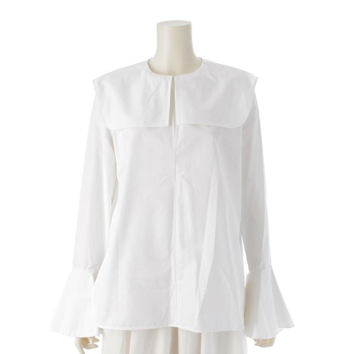 ジルサンダー Jil Sander 22年 コットン セーラーカラー ベルスリーブ
