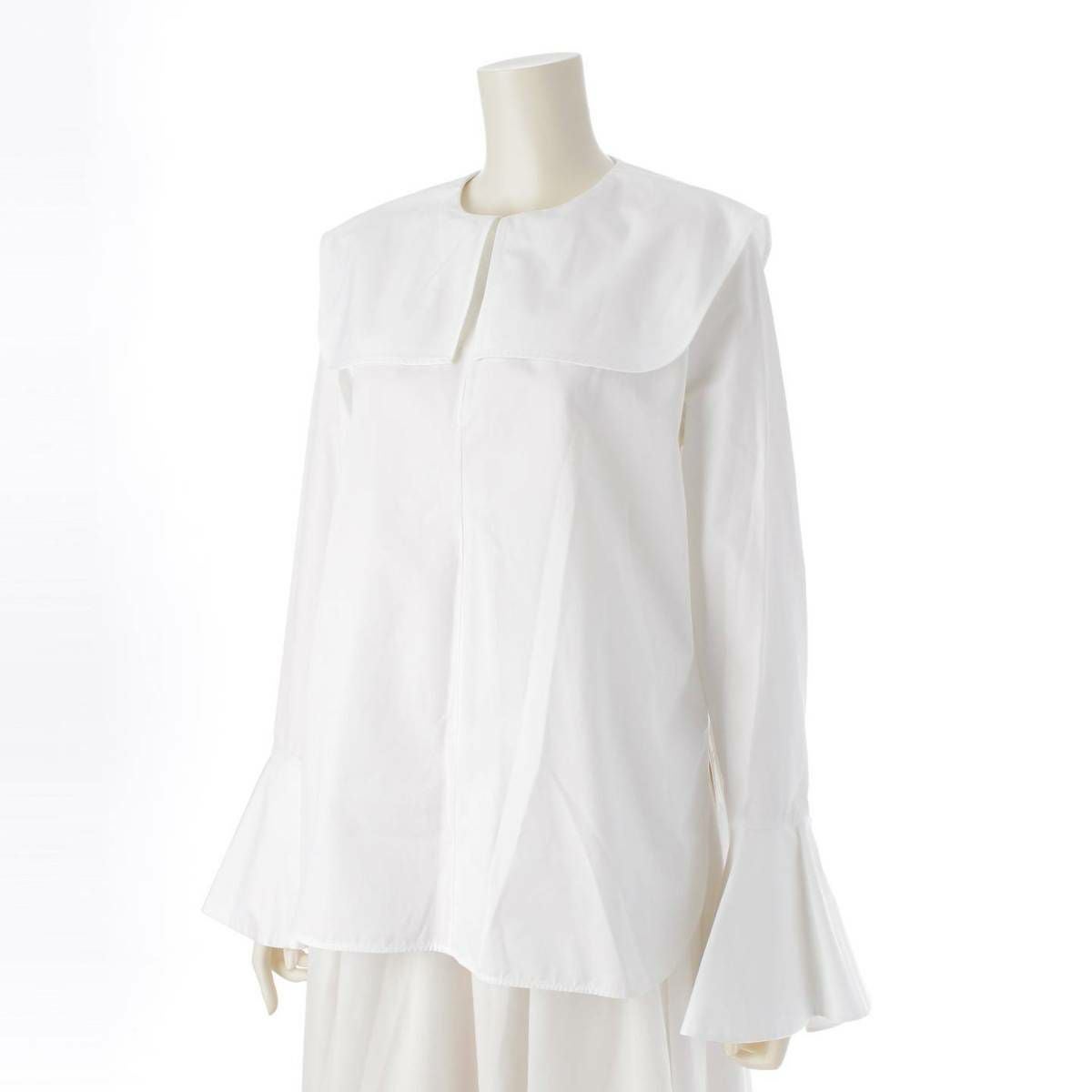 ジルサンダー Jil Sander 22年 コットン セーラーカラー ベルスリーブ