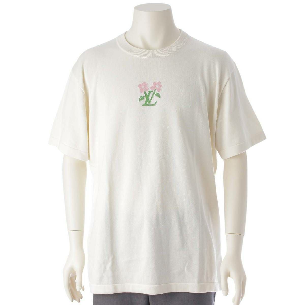 ルイヴィトン Louis Vuitton メンズ 24SS LVロゴ 花 フラワーモチーフ