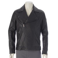 シャネル Chanel メンズ ココマーク ラムレザー キルティング 