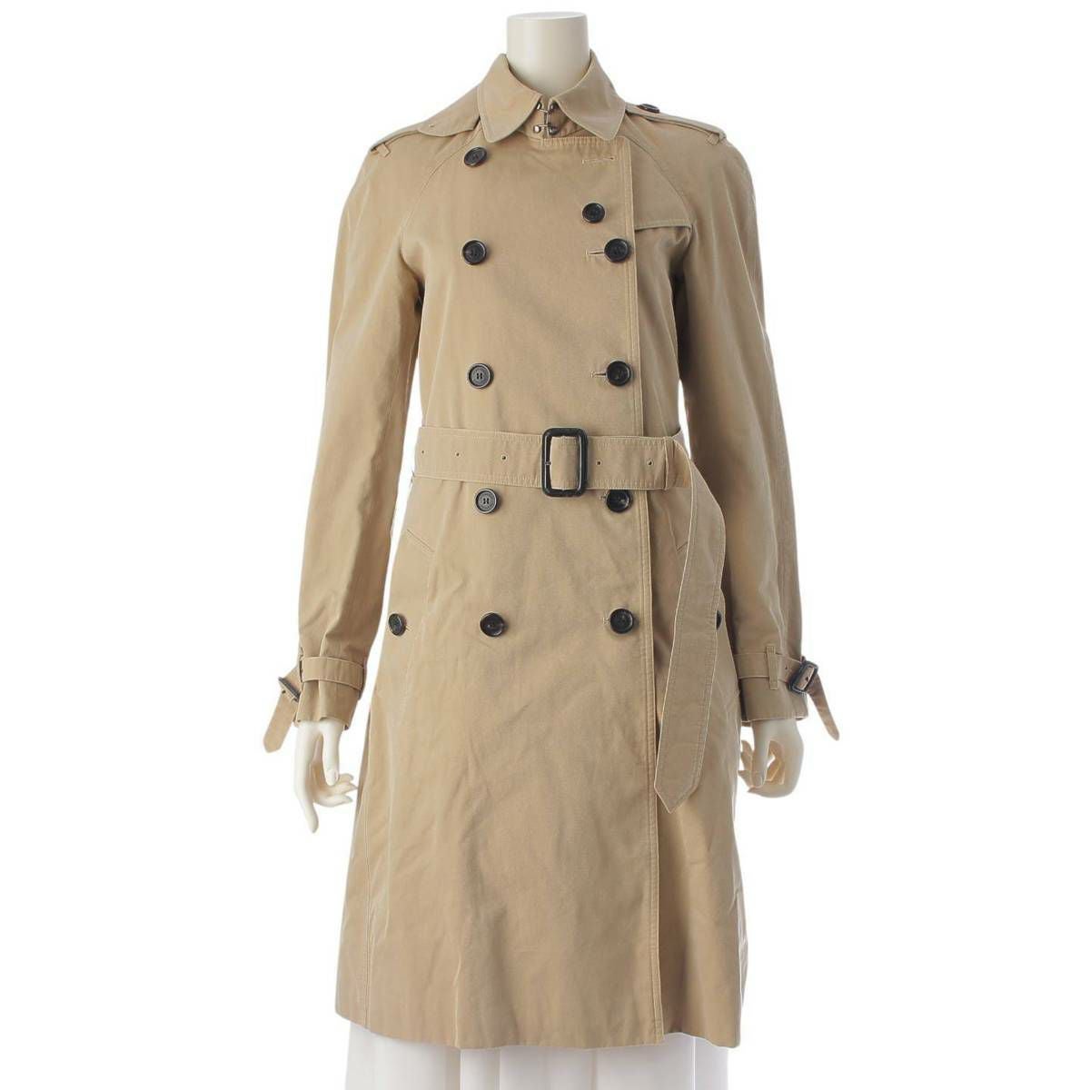 バーバリー Burberry プロ―サム ベルト付き コットン トレンチコート