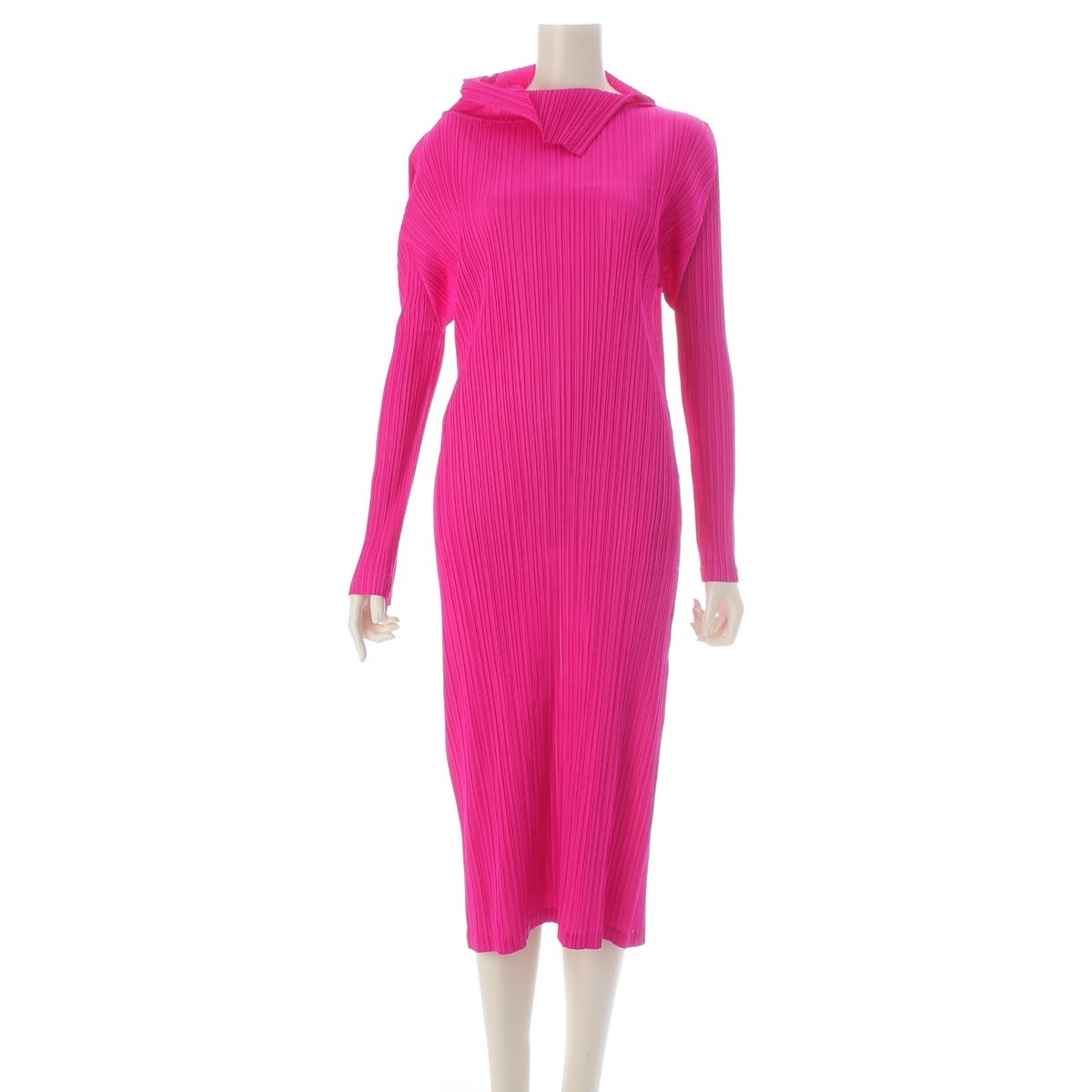 イッセイミヤケ プリーツプリーズ PLEATS PLEASE ポリエステル 長袖