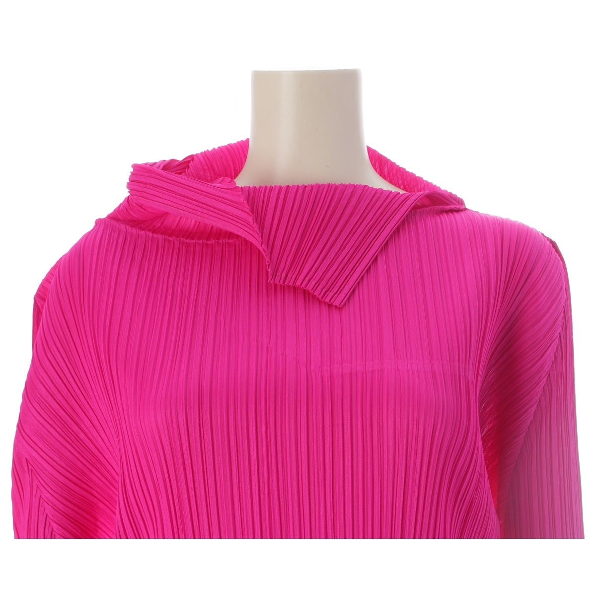 イッセイミヤケ プリーツプリーズ PLEATS PLEASE ポリエステル 長袖