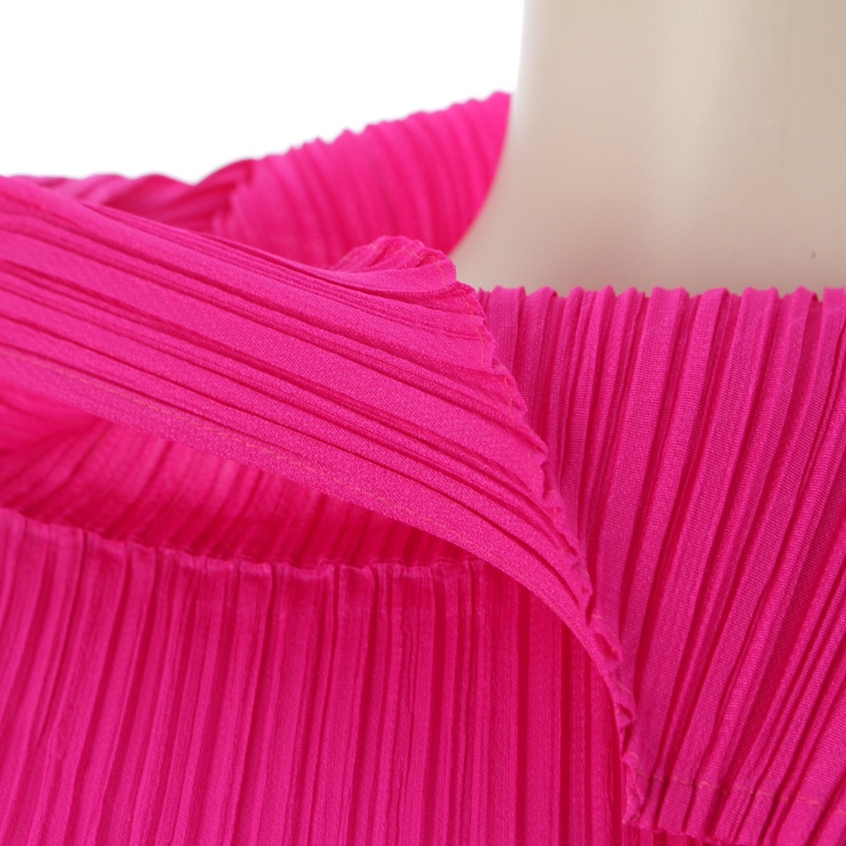 イッセイミヤケ プリーツプリーズ PLEATS PLEASE ポリエステル 長袖
