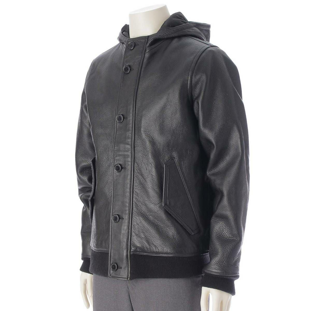 シュプリーム Supreme メンズ 09AW フード レザー Cold Weather Bomber