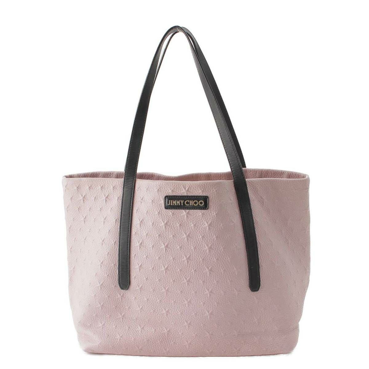 JIMMY CHOO PIMLICO スターエンボス トートバッグ 【公式ショッピング