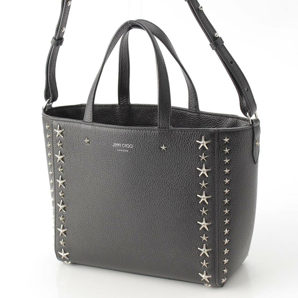 ジミーチュウ Jimmy Choo ペガシS 星 スタースタッズ 2WAY ハンド