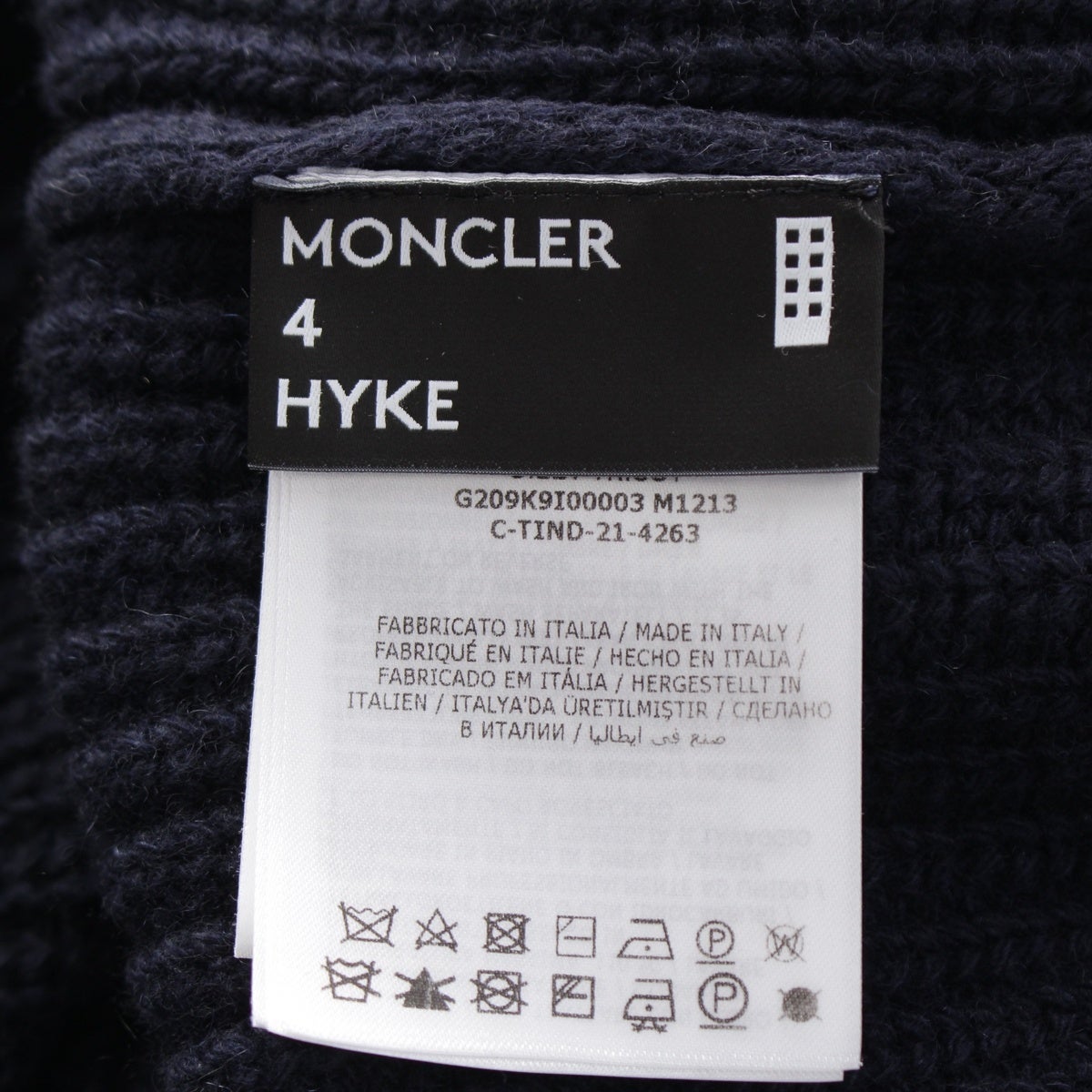 モンクレール ハイク HYKE 21年 GILET カシミヤ ニット ベスト