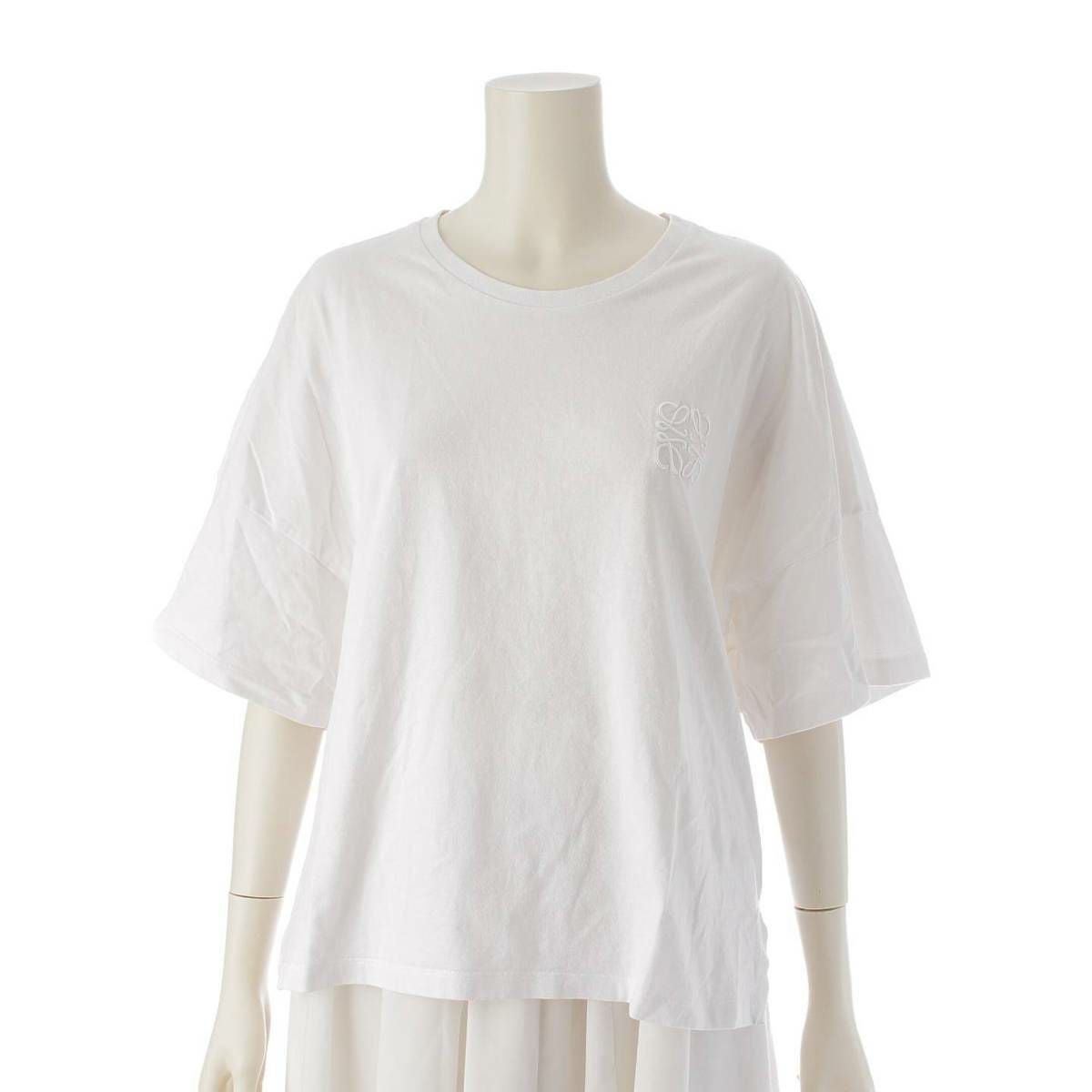 ロエベ Loewe アナグラム コットン オーバーサイズ Tシャツ カットソー