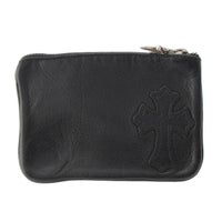 クロムハーツ Chrome Hearts クロスパッチ チェンジパース レザー 
