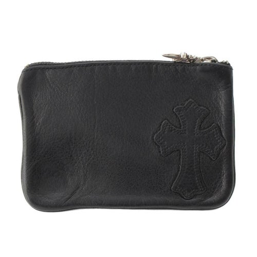 クロムハーツ Chrome Hearts クロスパッチ チェンジパース レザー 