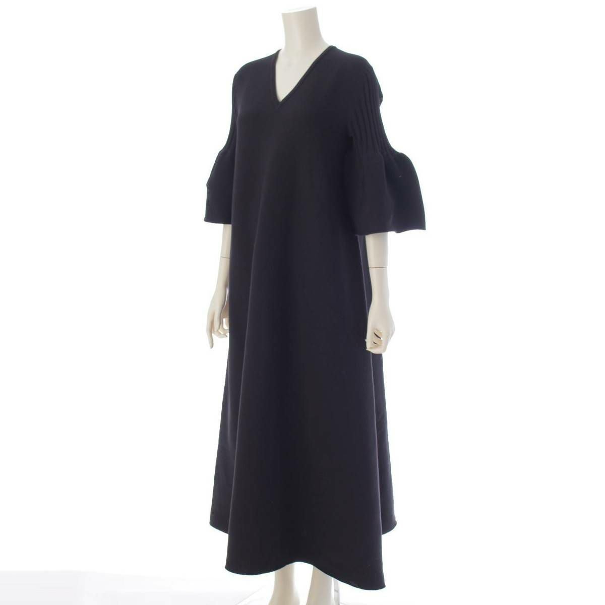 CFCL 23SS POTTERY KAFTAN ドレスワンピース 五分袖 ロング丈