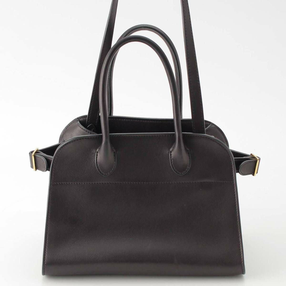 ザロウ THE ROW ソフトマルゴー 10 レザー 2WAY ハンドバッグ W1190