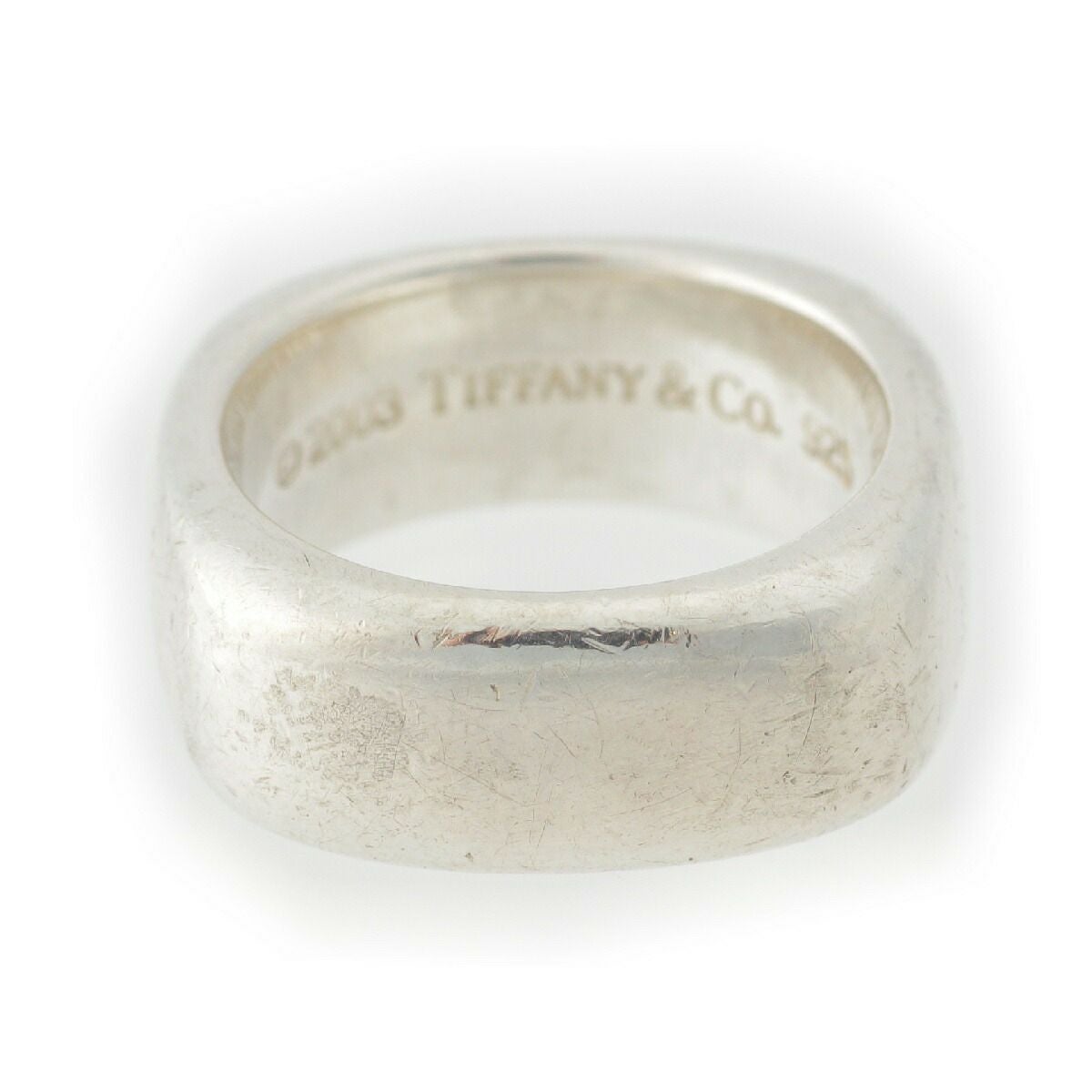 ティファニー Tiffany スクエア クッション 925 リング 指輪