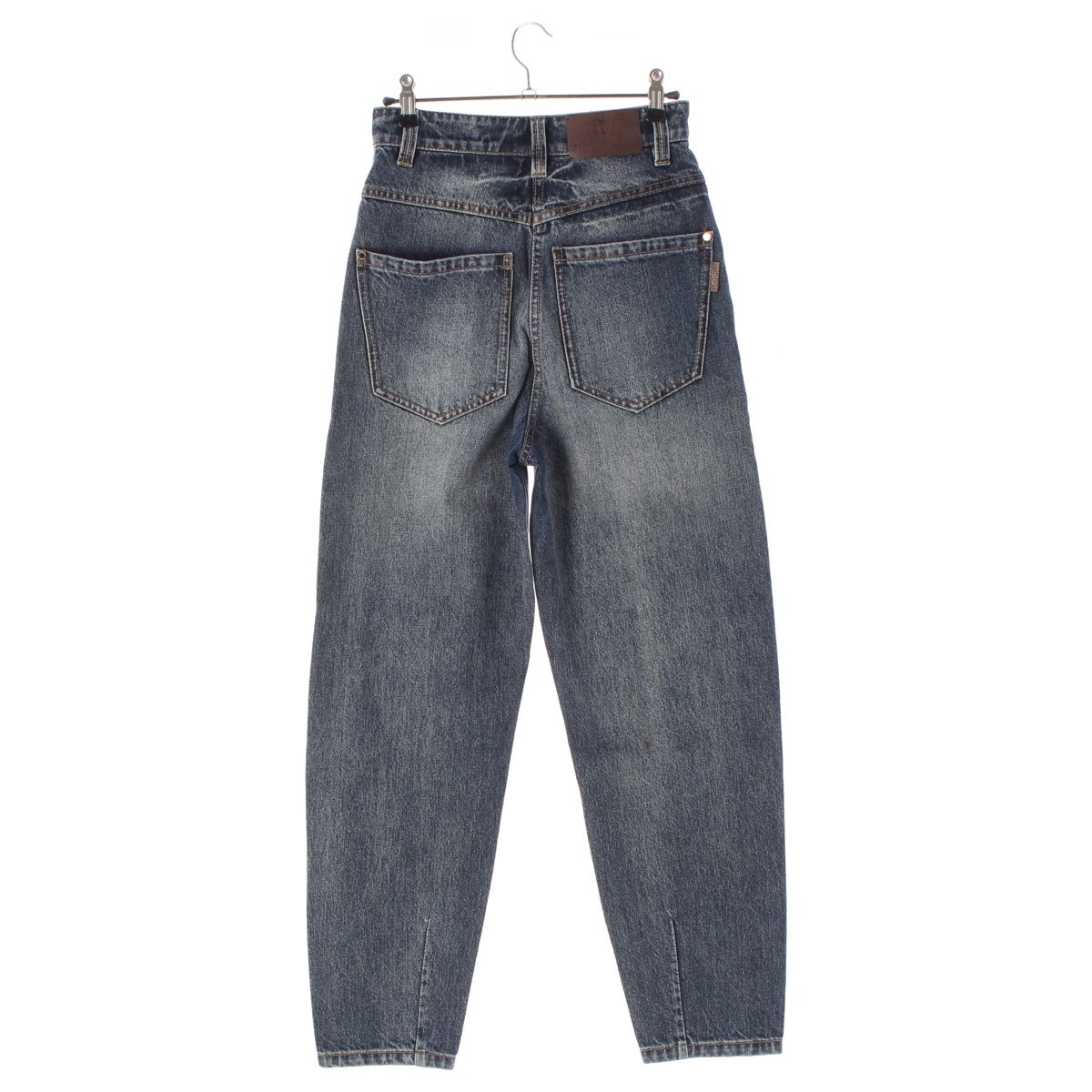 ブルネロクチネリ デニム テーパードレッグ ハイウエスト ジーンズ