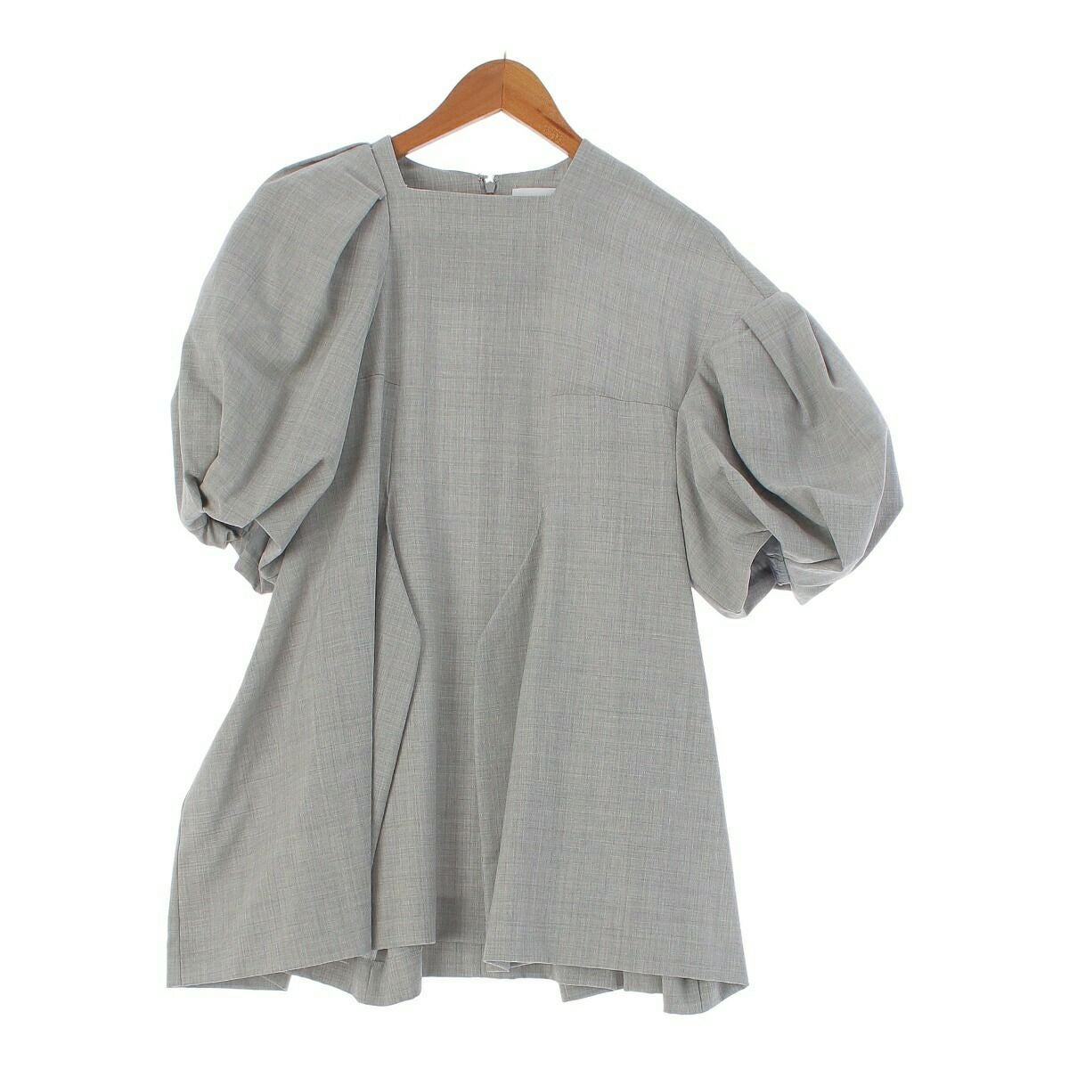 エンフォルド 23AW アシンメトリーボリュームスリーブブラウス