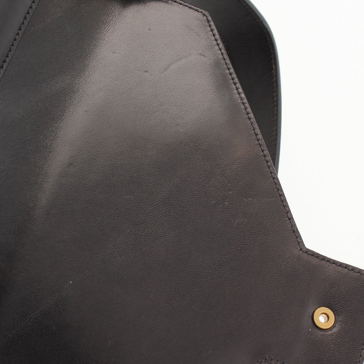 セリーヌ レザー 馬車金具 ショルダーバッグ ブラック | 中古通販 retro.jp