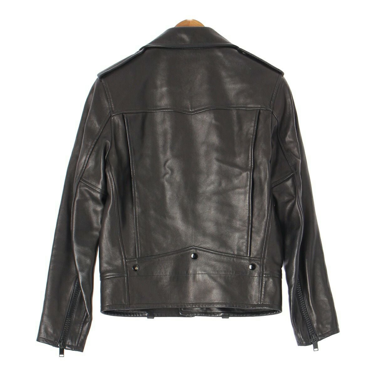 サンローラン 15AW エディ期 ラムスキン ジップアップ L01ライダース
