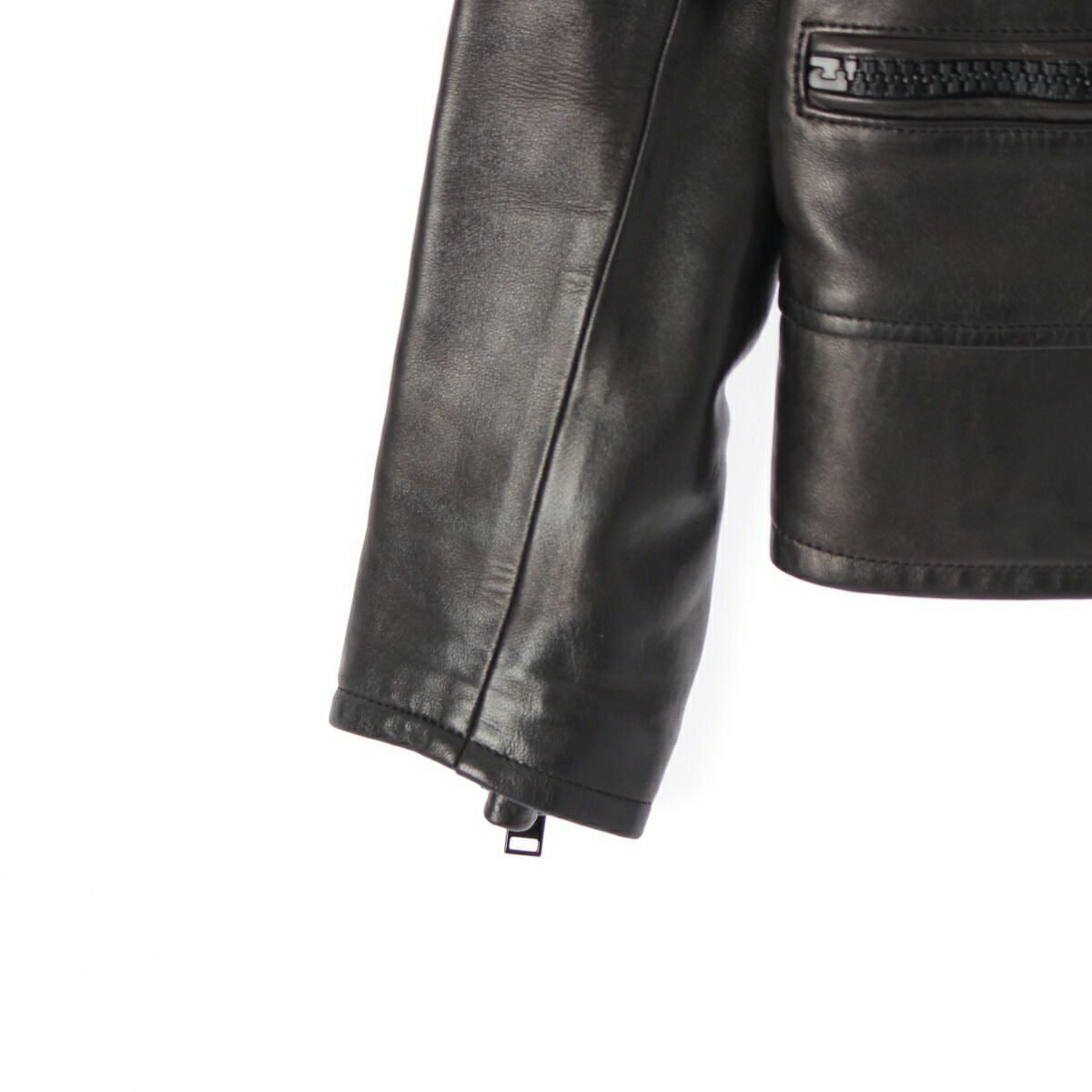 サンローラン L01 ライダースジャケット 44 エディ期 2015AW国内正規 SAINT LAURENT (サンローラン) L01 MOTORCYCLE JACKET (モーター
