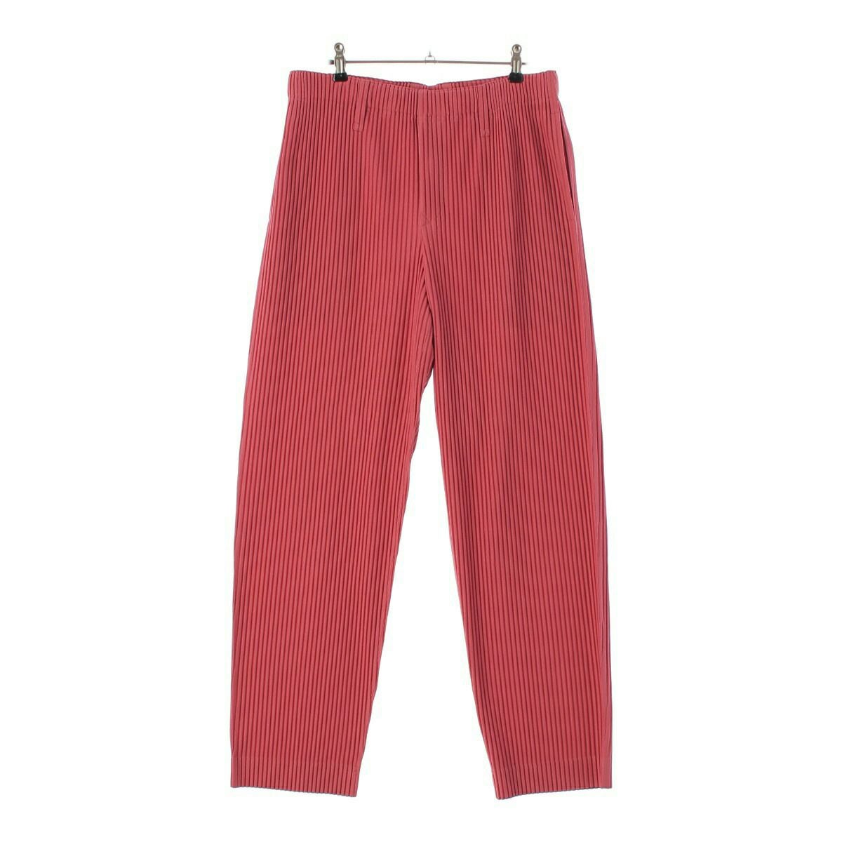 HOMME PLISSÉ ISSEY MIYAKE 赤 プリーツパンツ　中古 HOMME PLISSÉ ISSEY MIYAKE 赤 プリーツパンツ中古