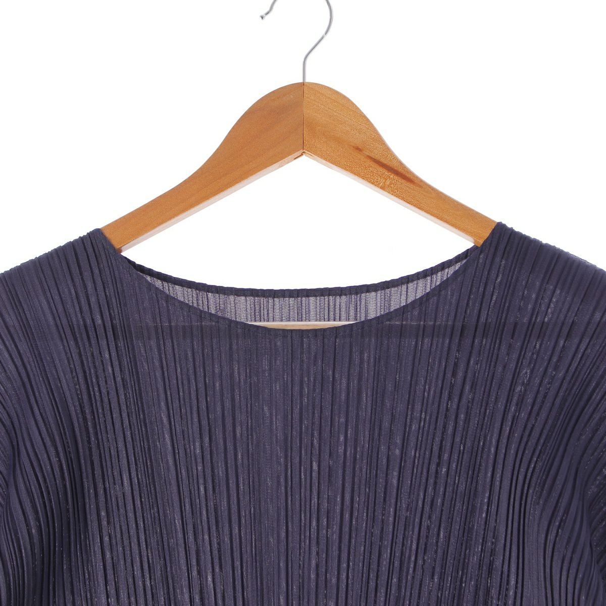 プリーツプリーズ イッセイミヤケ 17AW クルーネック プリーツ 七分袖