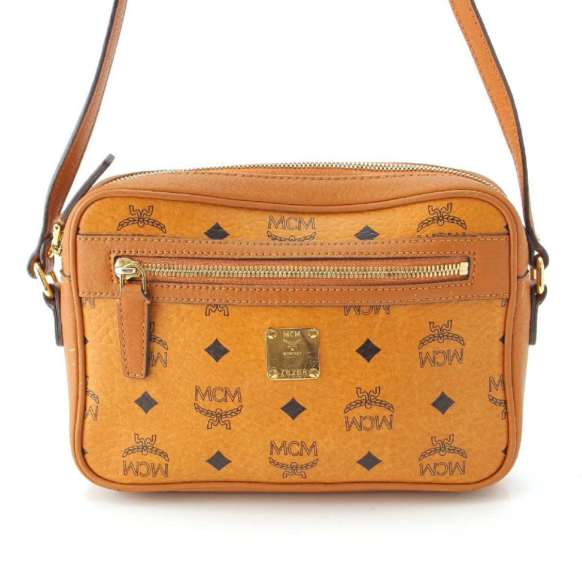 MCM エムシーエム ヴィセトス レザー ショルダーバッグ クロスボディ