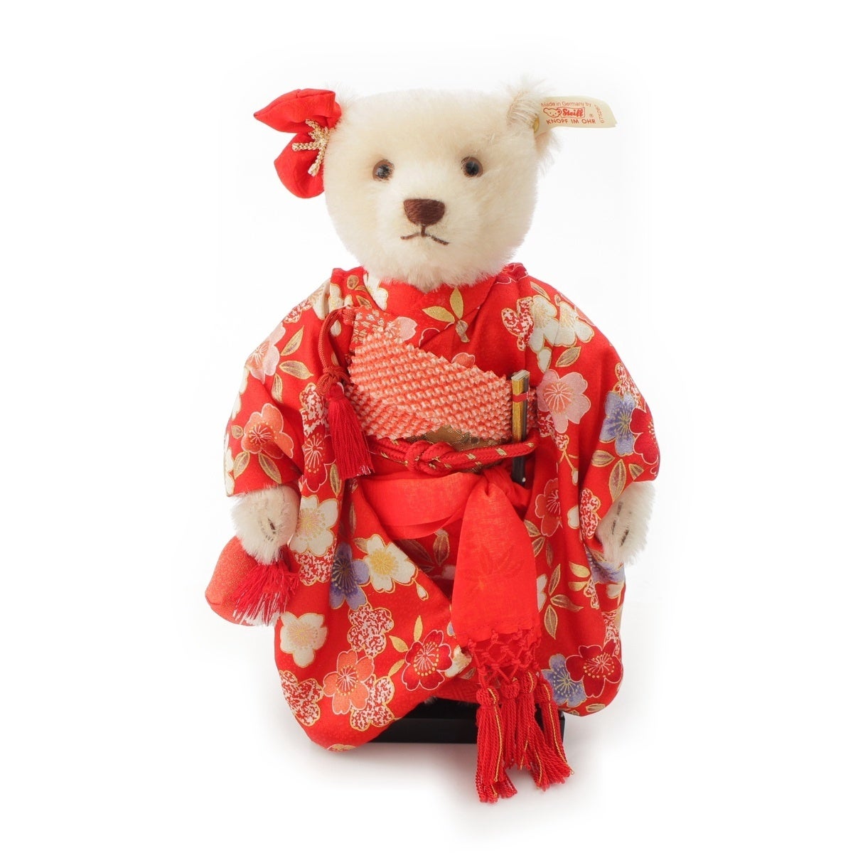 シュタイフ 2000年 初姫 Hatsuhime テディベア 着物 おもちゃ・玩具