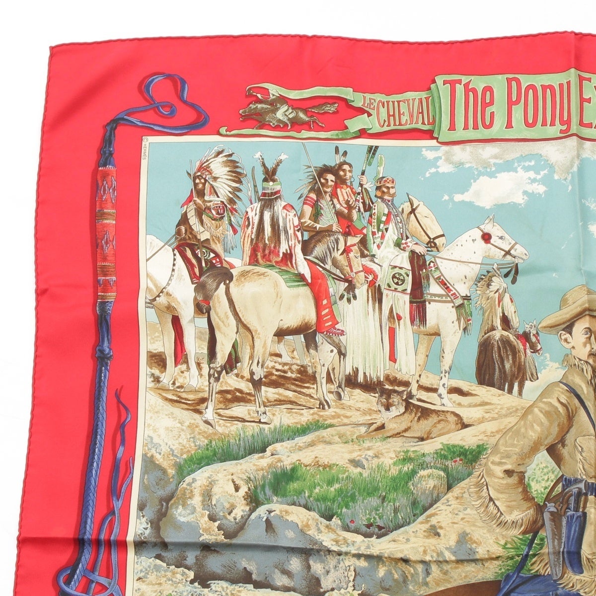 エルメス カレ90 THE PONY EXPRESS ポニー・エクスプレス 郵便社 エルメス カレ90 THE PONY EXPRESS ポニー・エクスプレス 郵便社