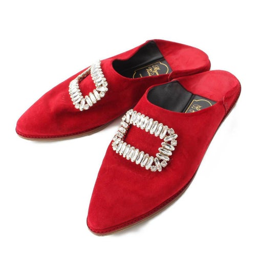 レビューを書く - ロジェヴィヴィエ Roger Vivier バブーシュ スエード 