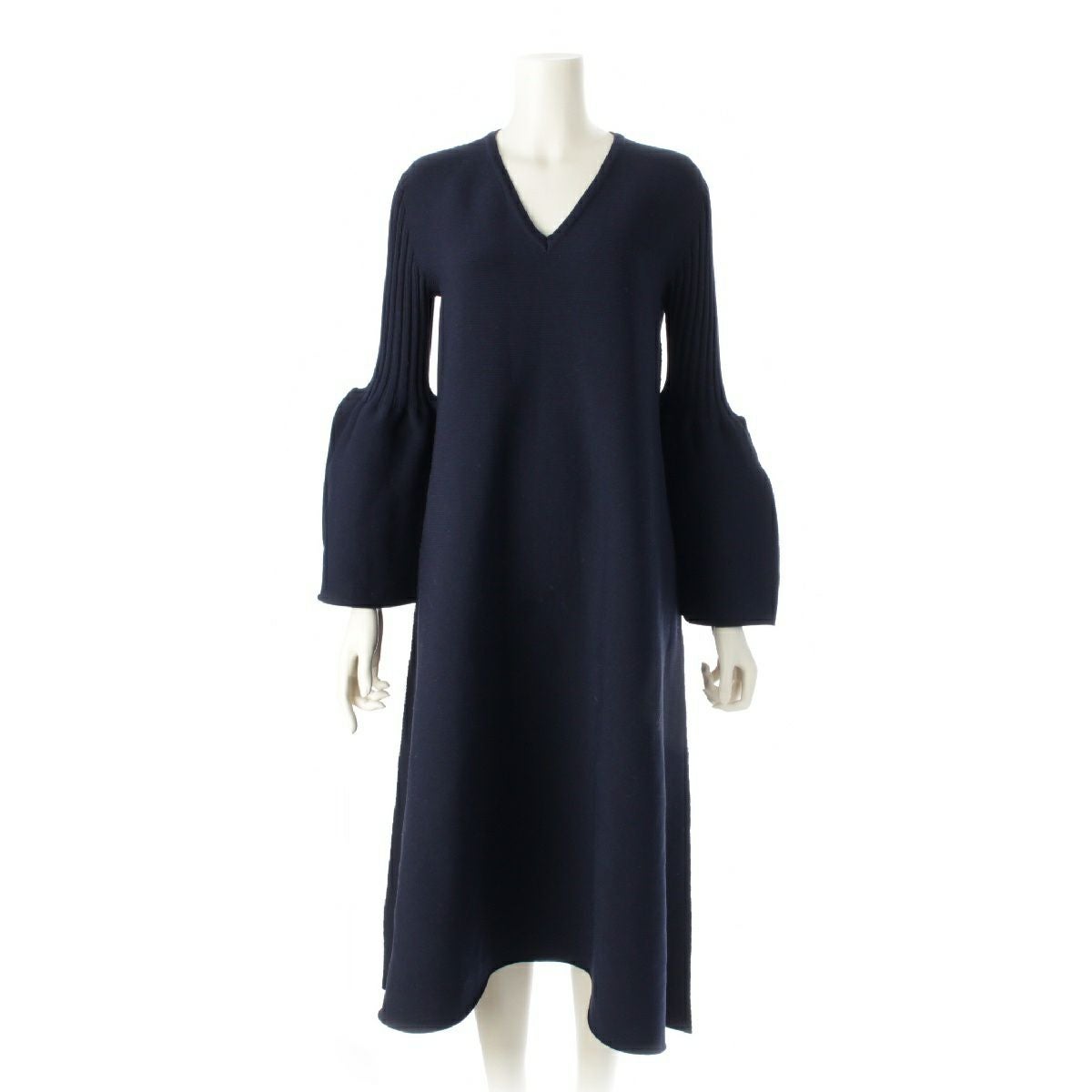 CFCL ポリエステル POTTERY KAFTAN ドレス 袖切り替え 変形 Vネック