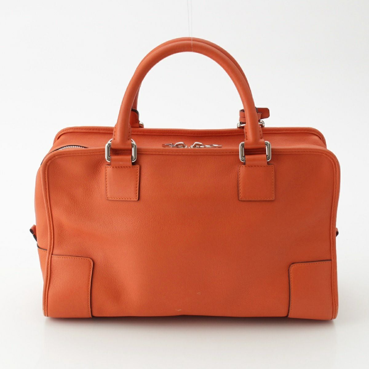 ロエベ アマソナ36 レザー アナグラム 2way ショルダー ハンドバッグ