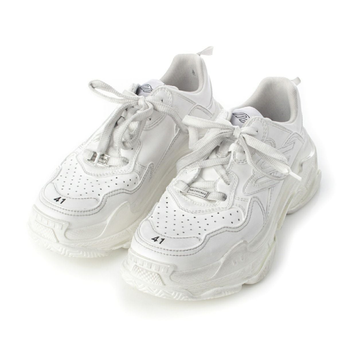 バレンシアガ Triple S Sporty トリプルS メタリックプレート